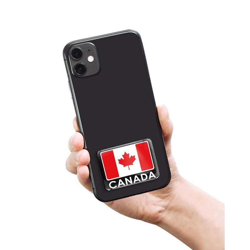 SkinoEu® 2 x 3D Stickers Canada Canada Flag Canadian Flag