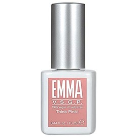 EMMA Beauty Gel Polish, Long Lasting Nail Color, 12+ Free Formula, 100% Vegan & Cruelty-Free, Think Pink!, 0.44 fl. oz.