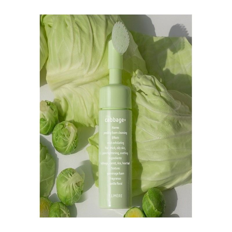 Cabbage Peeling Facial Exfoliation Foam Cleansing 150ml / 캐비지 필링