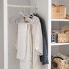 Simplify Slim Velvet Gold Hook Clothes Hangers 100 Pack |