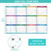 Yearly Wall Calendar 2026 - Large Yearly Calendar 2026, Jan