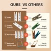 Mini Photo Clips, 128 Pcs, 1.4 Inch Small Wooden Clothespins