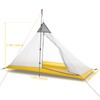 MUXSAM Inner Tent, For 1 Person, One Pole Inner Tent,