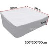210D Oxford Square Hot Tub Cover, 78.7 x 78.7 x