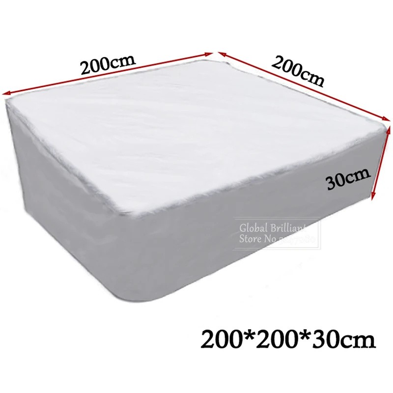 210D Oxford Square Hot Tub Cover, 78.7 x 78.7 x