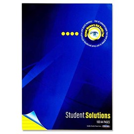 Premier Stationery Student Solutions A4 Visual Memory Pad - Lemon