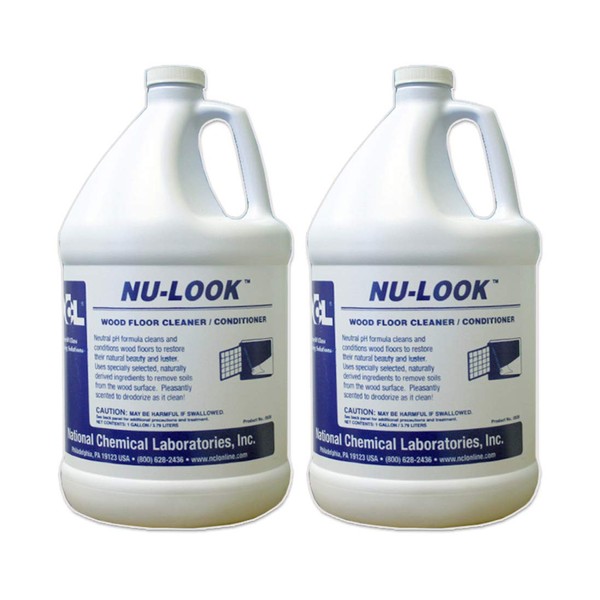 NU Look Wood Floor Cleaner/Conditioner 1 GAL [Set of 2]