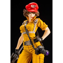 Kotobukiya GI Joe: Lady Jaye (Canary Ann Version) Bishoujo Statue, Multicolor