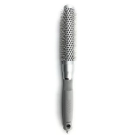 Lado Pro Long Barrel Ceramic + Ionic Round Thermal Hair Brush #0425, Silver