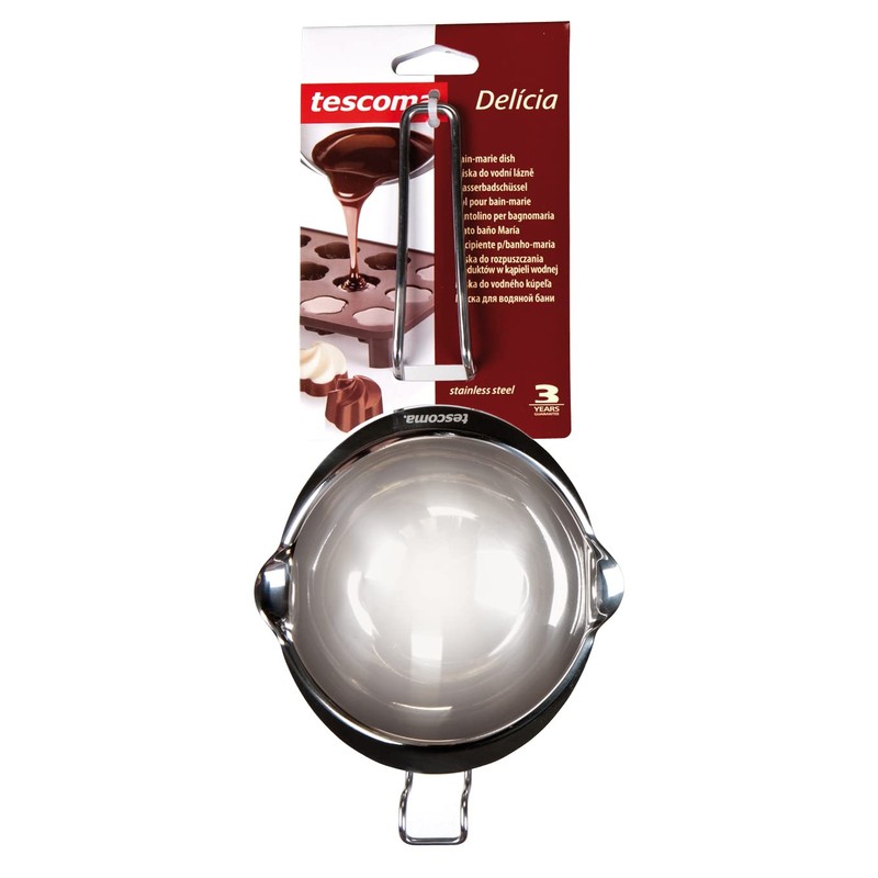Tescoma Bain-Marie Dish, Stainless Steel18/10 Delicia, Assorted, 29.7 x 13.5