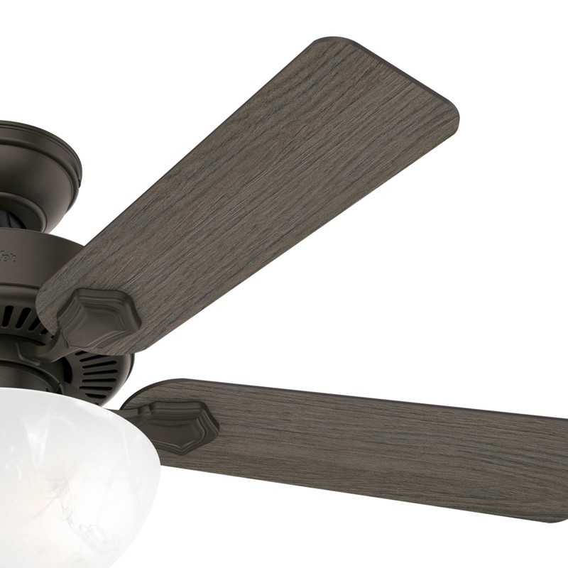 Hunter Fan Company, 44 inch ceiling fan with light, Swanson