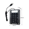 EGTMA 5 Piezas Teclado Numerico Para Computador Usb Pc