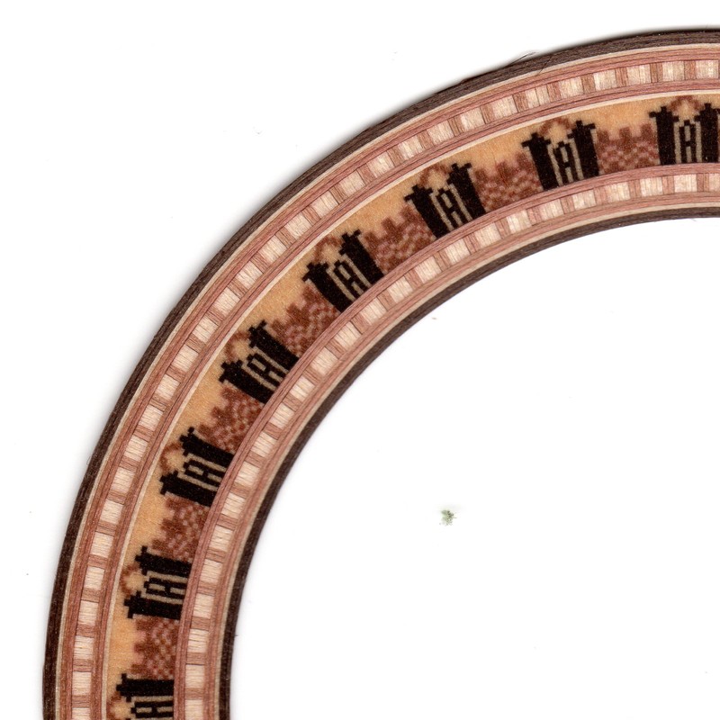 Acoustic Guitar Sound hole Rosette/Binding 92mm internal 128mm external