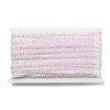 CABODYALS 20 m 9.5 mm White Sequin Trim Bead Sequins