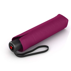 Knirps Umbrella A.050 medium manual, dark violet, Compact and stormproof