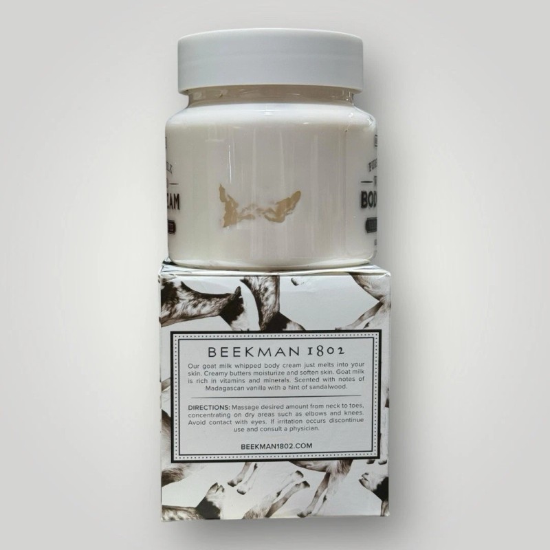Beekman 1802 Vanilla Absolute Pure Goat Milk Whipped Body Cream