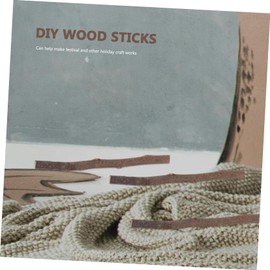 Angoily 10pcs Natural Decorative Wood Sticks for DIY Crafts Rustic Branches for Flower Arrangements and Home Decor Safe and Durable Hand Made Accessories