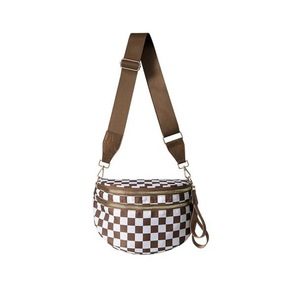 Crossbody Bum Bag, Spacious Design for Essentials Plus Size Friendly