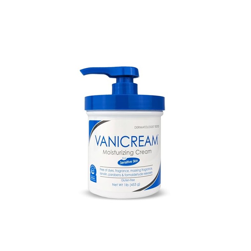 Vanicream Moisturizing Cream with Pump, 16 Ounce