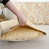 STYHO 100% Egyptian Cotton Decorative Floral Printed Pillow Cases 2