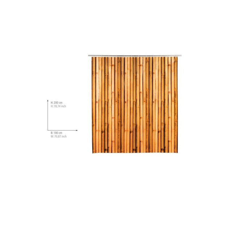 WENKO Bamboo Shower Curtain