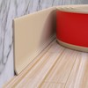 Duzzy Flexible Baseboard Molding Trim, 4 Inch(W) x 20 Feet(L)