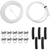 Fuel Pipe Line Hose Clip Kit Fit for Eberspacher and