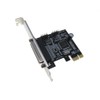 PCI-E PCI Express Parallel LPT Serial Port Card DB25 DB9
