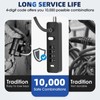 MeBantoo Cable Locks with Combination, 23.6Inch Steel Small Cable Rope