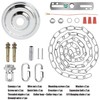 MAYOMAJO 5-5/16 Inch Light Canopy Kit with 6 Feet Hanging