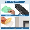 HARFINGTON 2pcs 3D Wall Edging Self-Adhesive 89"x3.1" Flexible Peel and