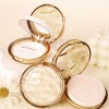 INTOPOP Pressed Powder, Translucent White, Sebum Absorption, Transparency Face Powder,