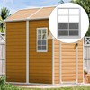 NeatiEase 2 Pack Shed Window, 18" x 23" Flush Mount