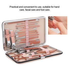 Nail Grooming Kit, Practical Wear Resistant Easy to Carry Nail Care Set High Strength for Home Use for Travel