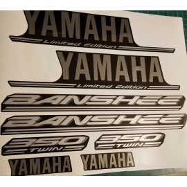 banshee 2004 yamaha banshee limited edition full graphics kit decals  OEM SPECS