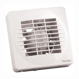 Newlec NL880 Standard Bathroom Extractor Fan 4" - White