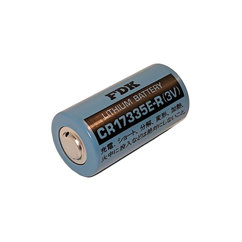 FDK BatteryGuy CR17335SE-R Lithium 3V 1600mAh 2/3A Button top Battery