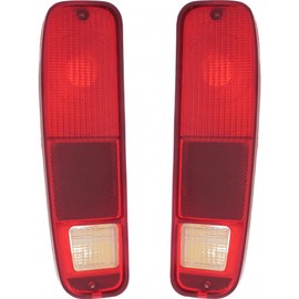DEPO Auto Parts FORD TRUCK PICKUP 1973-1979 BRONCO TAILLIGHTS TAIL LIGHTS REAR LAMPS PAIR