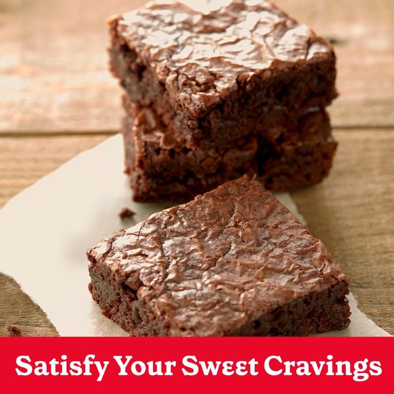 Betty Crocker Lower Sugar Brownie Mix, Double Chocolate Fudge, No