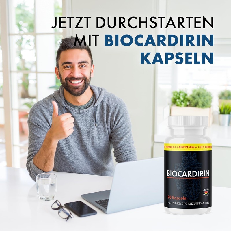 Biocardirin Kapseln | Für deine körperliche Balance | Einfache Anwendung
