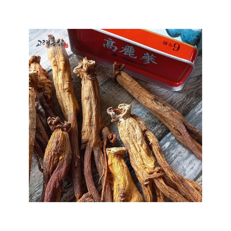 고려홍삼/6년근홍삼(캔)중편150g/홍삼/건삼/금산인삼 6년근고려홍삼/6년근홍삼/6년근건삼/홍삼/건삼 Korean Red Ginseng / 6-Year-Old Red Ginseng (Can)