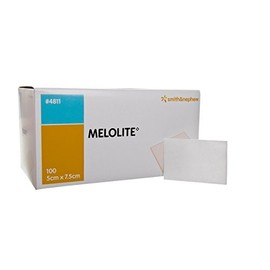 Smith & Nephew Melolite Low Adherent Dressing, 7.5 x 5 cm