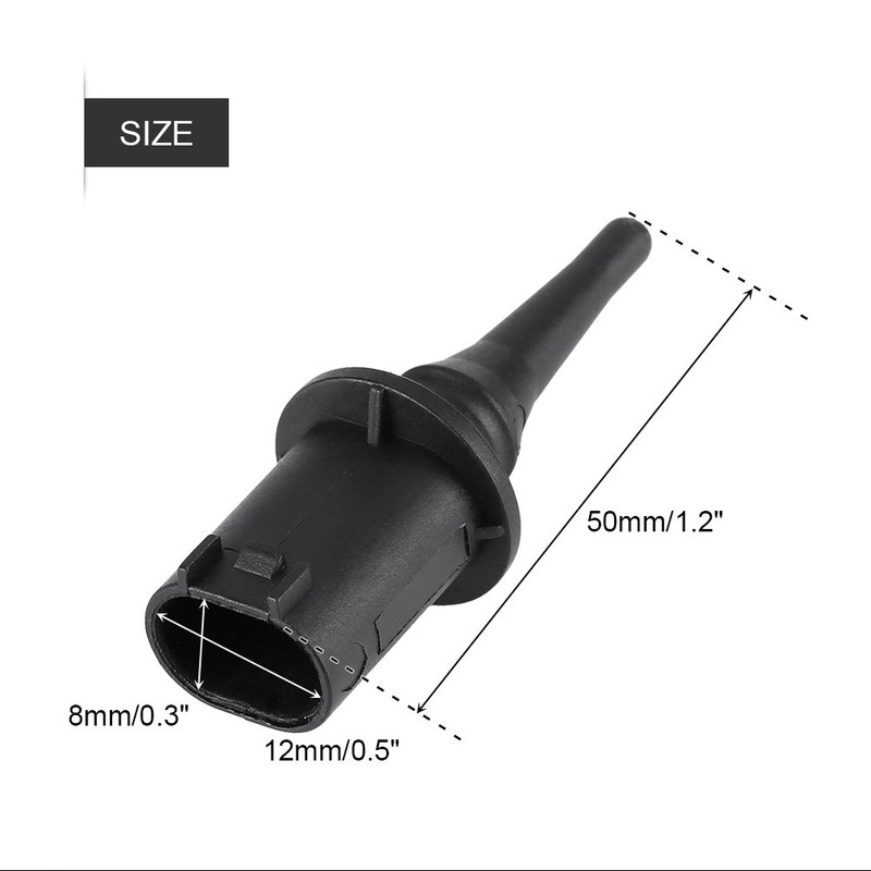 Keenso Car Temperature Sensor, 1 Piece Car Plastic Outdoor Temperature