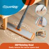 CLEANHOME Microfiber Mop Floor Dust Mop with Extendable Long Handle,