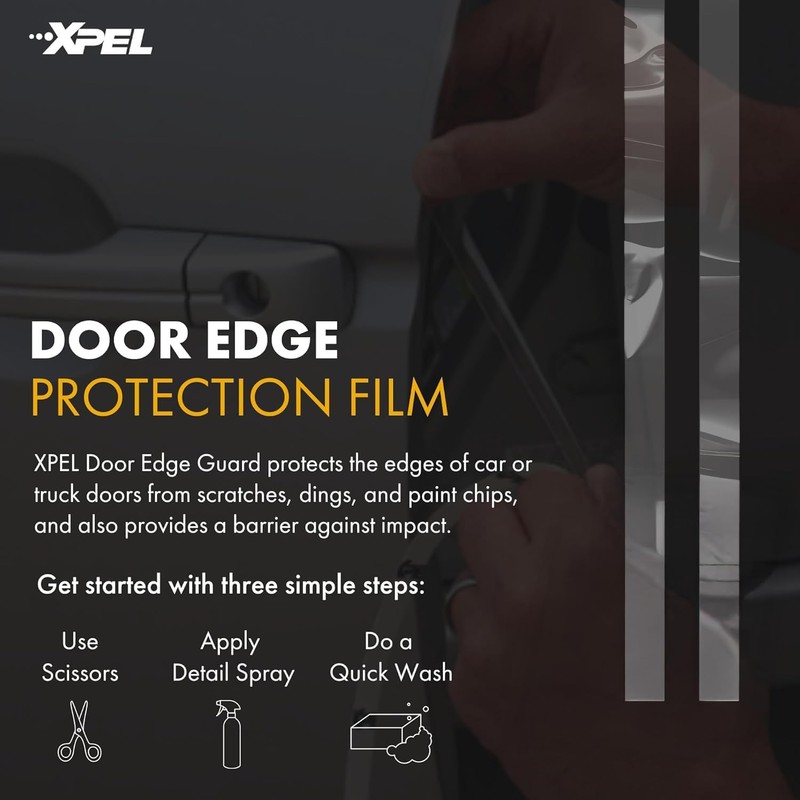 XPEL Protector de Borde de Puerta Extraancho R3023, 1.27 cm