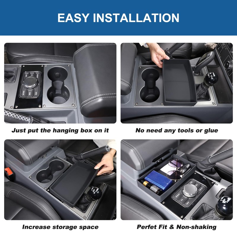 Tumukiw Center Console Organizer Compatible with INEOS Grenadier 2020-2024, Armrest