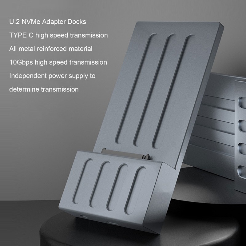 USB 3.2 Gen 2 to U.2 NVMe SSD Docking Station