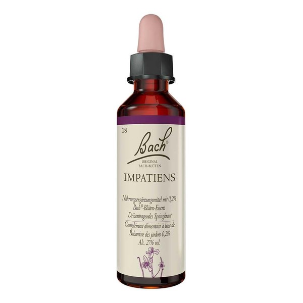 Bach Flower Remedy Impatiens Drops, 20 ml by NELSONS GMBH