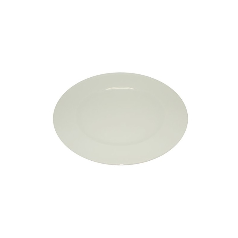 Uncup Bread Plate, White, Made in Italy, Approx. φ6.6 x