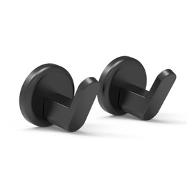 Ant Mag Ganchos magnéticos resistentes para colgar utensilios, parrillas, llaves, abrigos para el hogar, cocina, refrigerador, paquete de 2